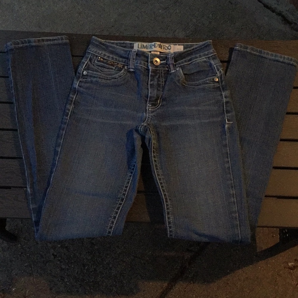 Limited Too size 12S skinny stretch jeans NICE!
